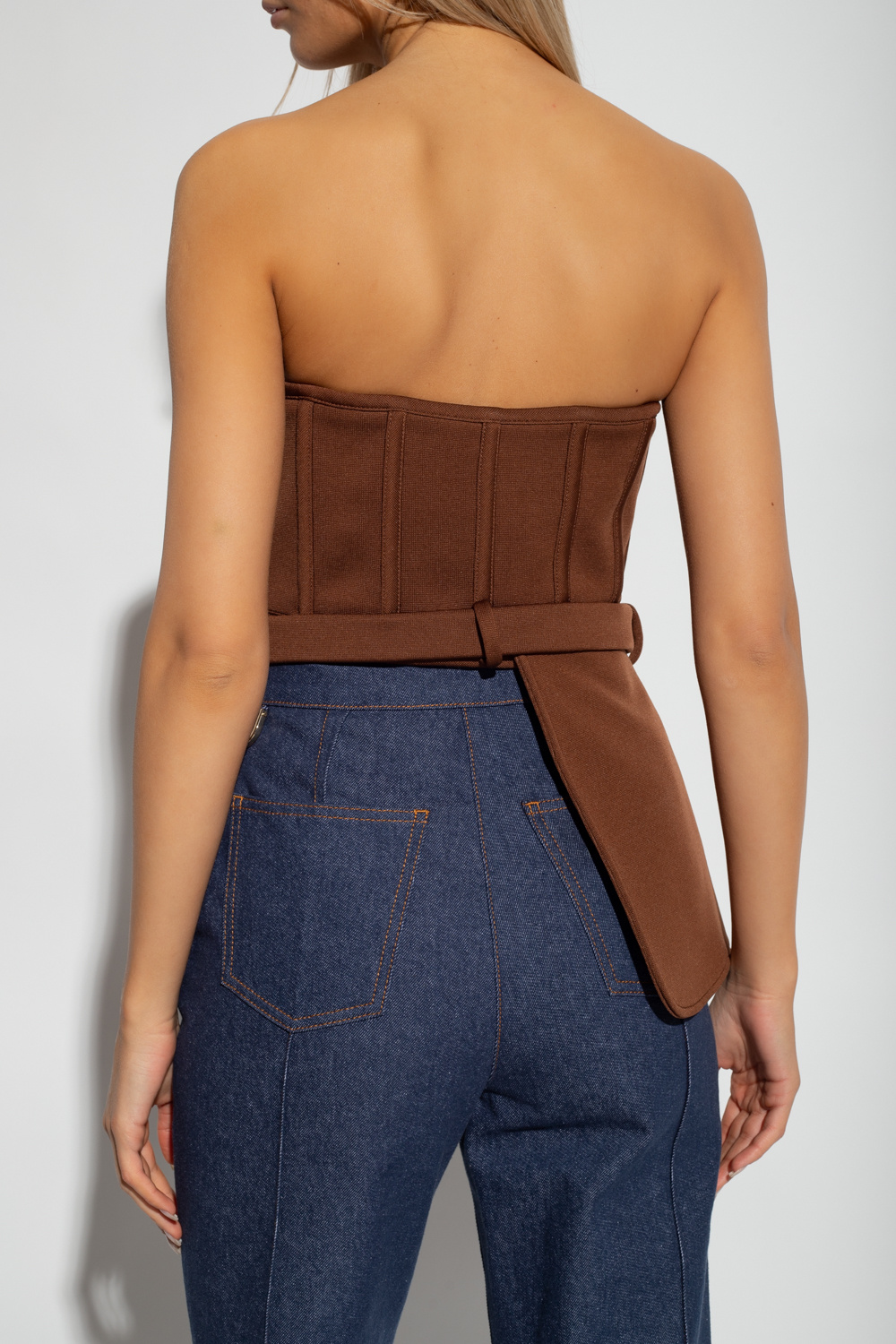 Fendi strapless clearance top